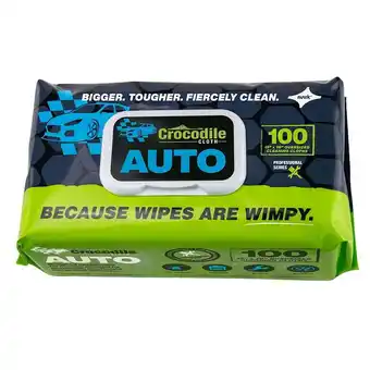 Walmart Crocodile Cloth 6930 Professional Automotive Huge Cleaning Cloths - Pack of 100 offer