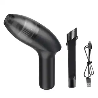 Walmart yotijay Hand Held 65W Car Vacuum Cleaner Rechargeable USB Powerful 4000Pa Wet Vacuum offer