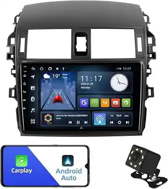 Walmart 2+32G 9 inches Android 12 Car Stereo for Toyota Corolla 2009-2013 IPS Touchscreen Car Radio offer