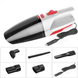 Walmart Wet/Dry, Car & Home Cleaner for Liquids, Debris, Hair Powerful 120W LED Handheld Vacuum offer