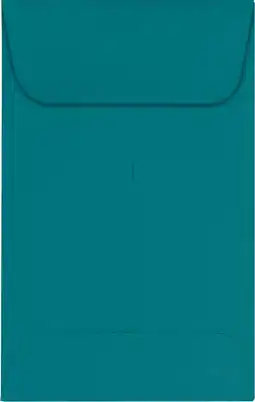 Walmart Luxpaper #1 Coin Envelopes W/ Moistenable Glue, Teal, 2 1/4in x 3 1/2in, 80lb, 250/Pack offer