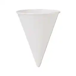 Walmart Cone Water Cups Cold, Paper, 4oz, White, 200/Bag, 25 Bags/Carton offer