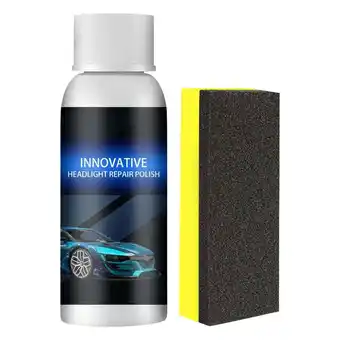 Walmart jiaping Car Headlight Polishing Liquid Headlight Restorer Car Accessories 50ml Auto with with sponge offer