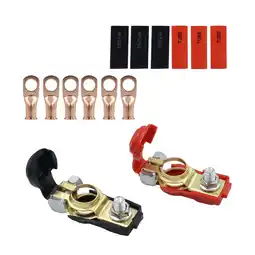 Walmart yotijay 1 Pair Battery Terminal Battery Terminal Replacement Copper Wire Lugs offer