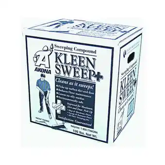 Walmart Kleen Products 3125900 Kleen Sweep Sweeping Compound - 100 lbs Box offer