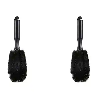 Walmart 2X Black Truck Car Auto Wheel Tire Rim Brush Wash Cleaning Tool 10.6 Inch Long offer