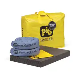 Walmart New Pig Univ Spill Kit Absorbs 5 Gallons offer