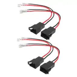 Walmart APLVFFZH 4x Speaker Adaptor Cable Wire Harness Connector Trucks PC2-805 Car Speaker offer