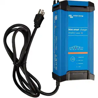 Walmart Victron Blue Smart IP22 24VDC 8A 1 Bank 120V Charger - Dry Mount [BPC240845102] offer