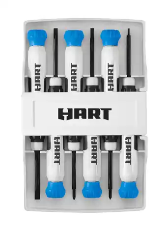 Walmart HART 6-in-1 Screwdriver and Precision Set offer