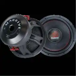 Walmart Massive Audio HIPPO XL 15 Dual 2 Ohm Subwoofer, 2000W RMS & 4000W Peak offer