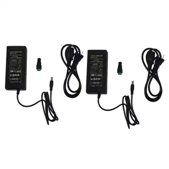 Walmart 2X 12V Power Supply Adapter 5A Transformer 110-220V & Gift offer