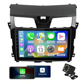 Walmart 6+128GB 10.1-inch Android 12 Car Stereo for Nissan Altima 2013-2018 IPS Touchscreen Screen Car Radio offer