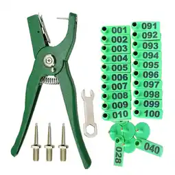 Walmart Pliers Cow Marking and Spare 3 Pins Installing Pigs Cattles Sheep for Livestock Countryside Forestry offer