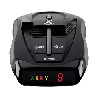 Walmart Cobra RAD 380 Laser Radar Detector Long Range LaserEye Front & Rear Detection IVT Filtering offer