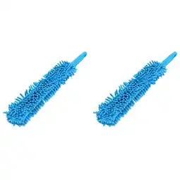 Walmart 2X Car Wash Brush Flexible 16 Inch Long Superfine Fiber Alloy Wheel Cleaner offer