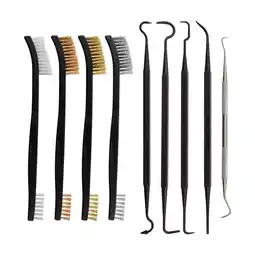 Walmart jiaping Car Detailing Cleaning Tool Hooks and Brush Set for Polishing Garages Automotive offer