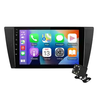 Walmart 2+32GB 9-inch IPS Touchscreen Android 10 Car Stereo for BMW 328i 335i 325i (E90-E93) 2005-2011 offer