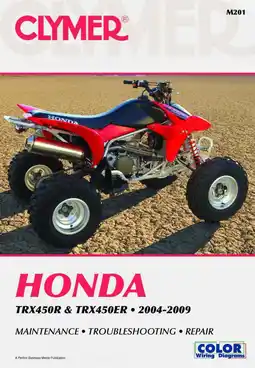 Walmart Honda TRX450 Series ATV (2004-2009) Service Repair Manual ^ offer