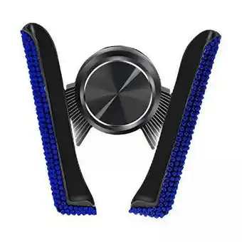 Walmart APLVFFZH 6xBling Car Phone Holder Universal Mini Accessories for Automobile Women offer