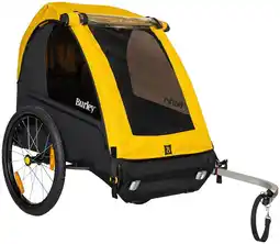 Walmart Burley Bee Child Trailer - Double, Yellow offer