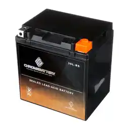 Walmart Chrome Battery YTX30L-BS (30L-BS 12 Volt,30 Ah, 385 CCA) Motorcycle Battery for Moto Guzzi V65 offer