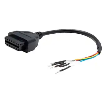 Walmart Professional OBD Female 16 Pin K Line+Can Line Jumper Tester K+can Adapter Cable offer