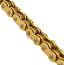 Walmart Sunstar 415MXR Gold Motocross Racing Non-Sealed Chain 108 Links (SS415MXR-108) offer