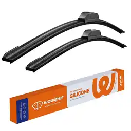 Walmart WOWIPER Silicone Windshield Wipers All-Season Conventional Wiper Blades - 26+22 offer