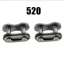 Walmart 2Pcs 520 Chain Master Connecting Link for Atv Motocross Scooter offer