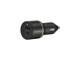 Walmart OtterBox 78-52545 Black Shimmer USB-C and USB-A Fast Charge Dual Port Car Charger, 30W offer