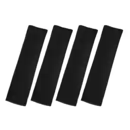 Walmart Unique Bargains 4pcs Universal Seat Belt Cover Shoulder Pad Strap Protector for Car Black offer