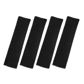 Walmart Unique Bargains 4pcs Universal Seat Belt Cover Shoulder Pad Strap Protector for Car Black offer