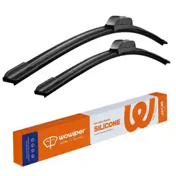 Walmart WOWIPER Silicone Windshield Wipers All-Season Conventional Wiper Blades - 26+17 offer