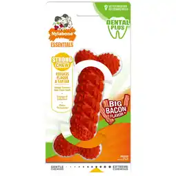 Walmart Nylabone Daily Dental Rubber Braid Bone for Dogs - Up to 35 lbs offer