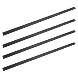 Walmart 4 Pcs Boneless Wiper Blade 65.00X2.50X0.50CM Black offer