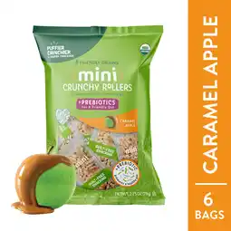 Walmart Friendly Grains Mini Crunchy Rollers Prebiotic Pack of 6 - Caramel Apple offer