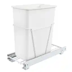 Walmart Rev-A-Shelf RV-9PB S Single 30-Qt Kitchen Cabinet Pullout Waste Container offer