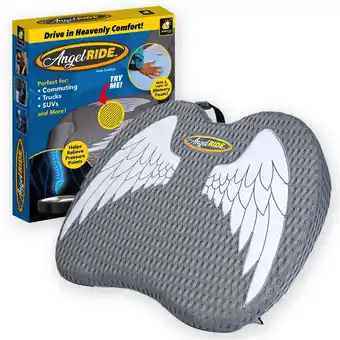 Walmart Angel Ride Auto Cushion with Memory Foam, AS-SEEN-ON-TV, Advanced Lumbar Support offer