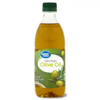 Walmart Great Value Extra Virgin Olive Oil, 17 fl oz offer