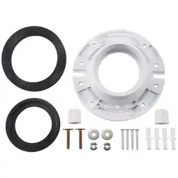 Walmart 3-In-1 Combo RV Toilet Seal and Flange Kit - for Residence Models offer