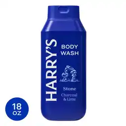 Walmart Harry's Men's Cleansing Body Wash, Stone, 18 fl oz offer