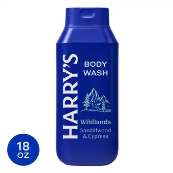 Walmart Harry's Men's Cleansing Body Wash, Wildlands, 18 fl oz offer