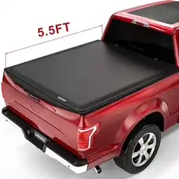 Walmart RVNI Roll Up Truck Bed Tonneau Cover for 2015-2025 Ford F-150 F150 5.5 Feet Bed waterproof offer