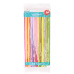 Walmart 8 Inch Paper Treat Sticks , Multi-Color, Baking, Way To Celebrate, 50 Count offer