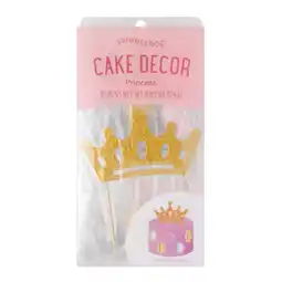 Walmart SweetShop Cake Decoration Kit Princess 10 Piece offer