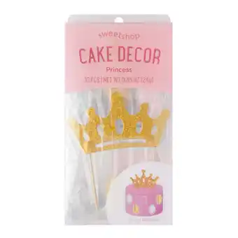 Walmart SweetShop Cake Decoration Kit Princess 10 Piece offer