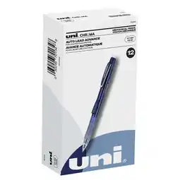 Walmart Uniball Mechanical Pencil HB #2, Medium Point (0.7mm), Blue, 12 Count offer