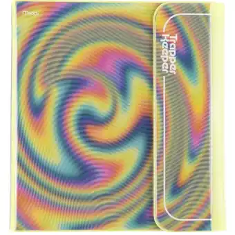 Walmart Mead Trapper Keeper Binder, 1 Round Rings, Trippy Twist, 12 x 11.25 (260038FQ-WMT) offer