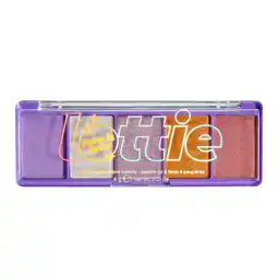 Walmart Lottie London Eyeshadow Palette Love Aura, Lilac Pink, 5 Colors offer